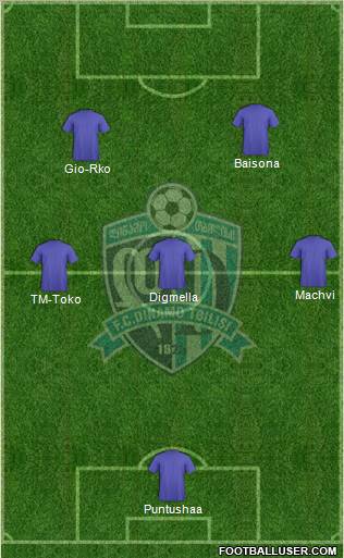 Dinamo Tbilisi Formation 2011