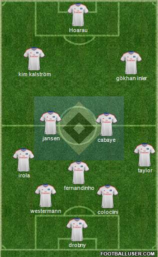 Hamburger SV Formation 2011