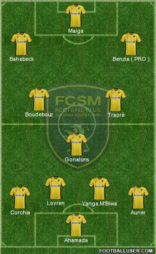 FC Sochaux-Montbéliard Formation 2011