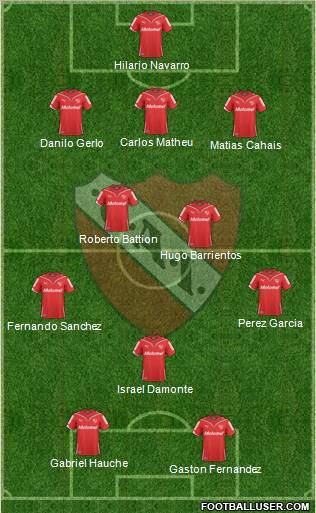 Independiente Formation 2011