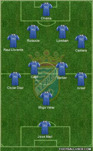 Xerez C.D., S.A.D. Formation 2011