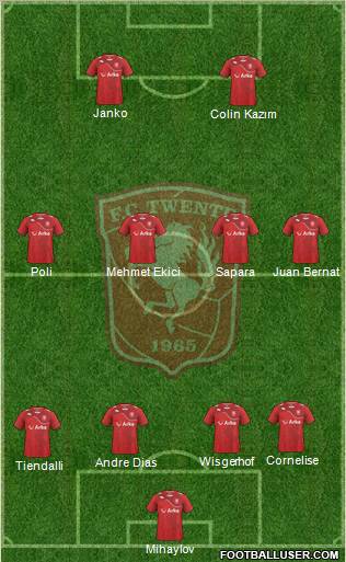 FC Twente Formation 2011