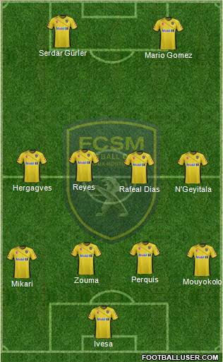 FC Sochaux-Montbéliard Formation 2011