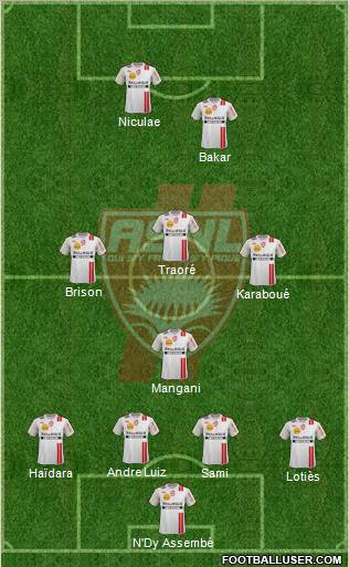 A.S. Nancy Lorraine Formation 2011