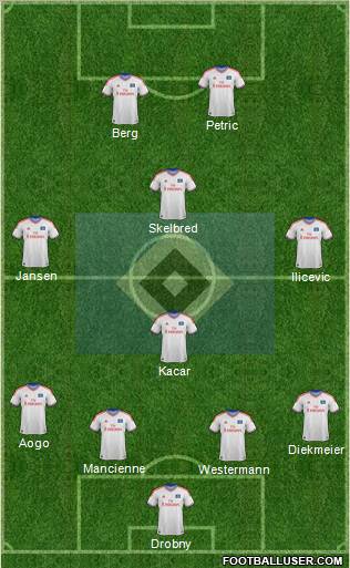 Hamburger SV Formation 2011