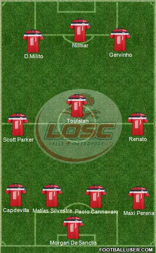 LOSC Lille Métropole Formation 2011