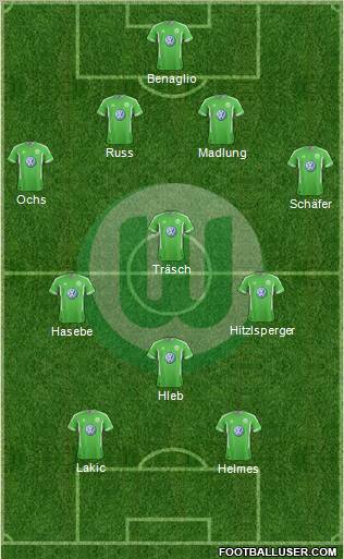 VfL Wolfsburg Formation 2011