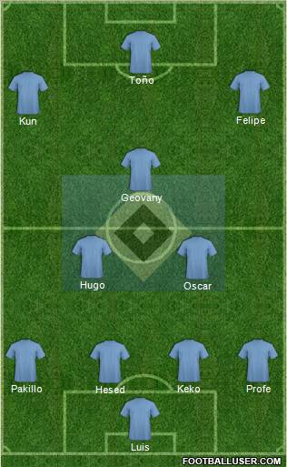 Hamburger SV Formation 2011