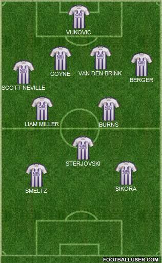 Perth Glory Formation 2011