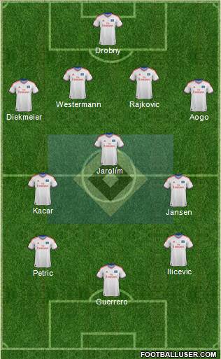 Hamburger SV Formation 2011