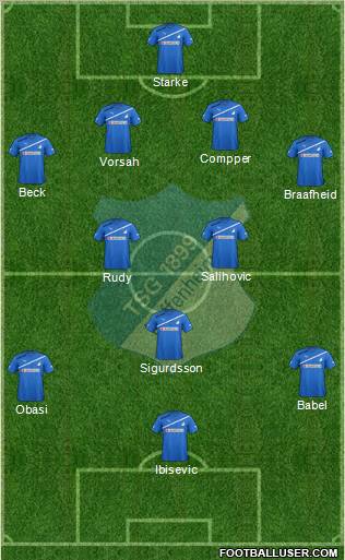 TSG 1899 Hoffenheim Formation 2011