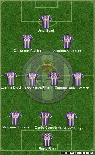 Toulouse Football Club Formation 2011