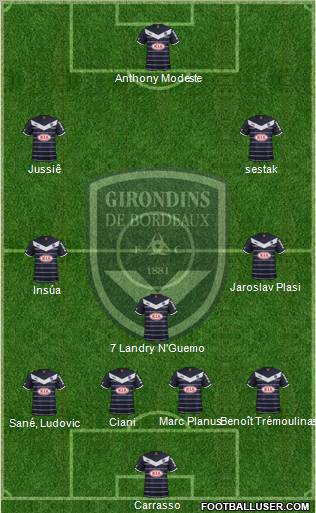 FC Girondins de Bordeaux Formation 2011