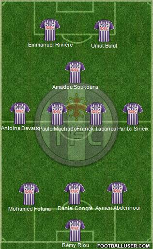 Toulouse Football Club Formation 2011