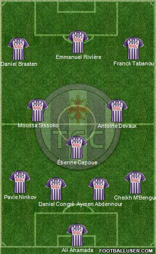 Toulouse Football Club Formation 2011