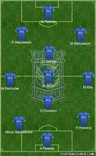 Lech Poznan Formation 2011