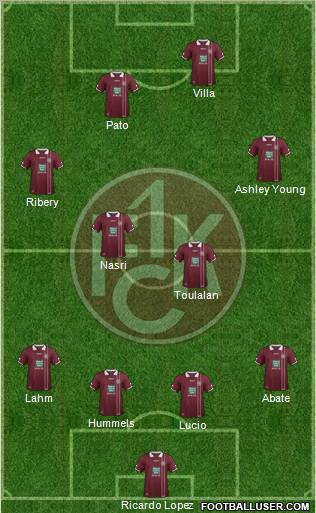 1.FC Kaiserslautern Formation 2011