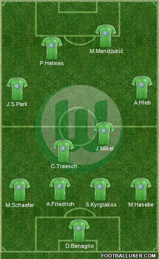 VfL Wolfsburg Formation 2011