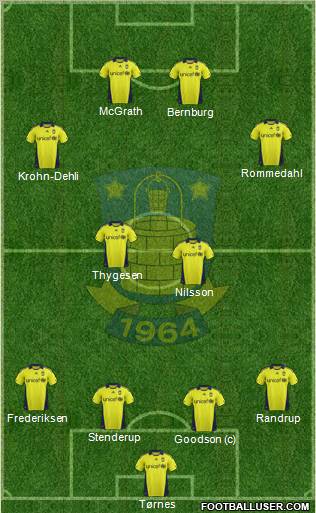 Brøndbyernes Idrætsforening Formation 2011