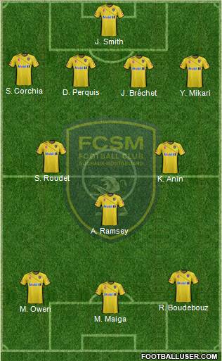 FC Sochaux-Montbéliard Formation 2011