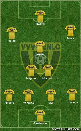 VVV-Venlo Formation 2011