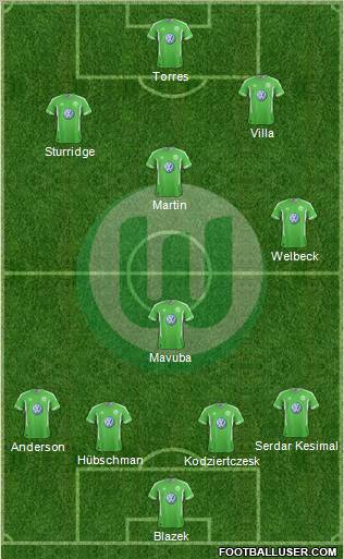 VfL Wolfsburg Formation 2011