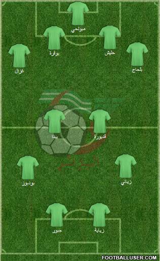 Algeria Formation 2011