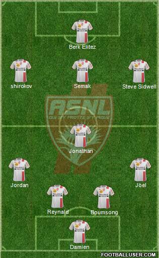 A.S. Nancy Lorraine Formation 2011