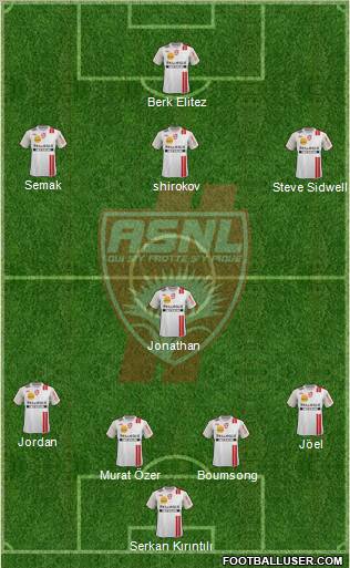 A.S. Nancy Lorraine Formation 2011