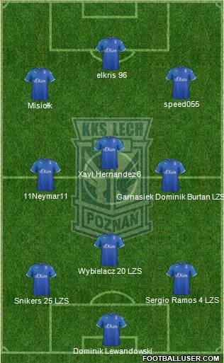 Lech Poznan Formation 2011