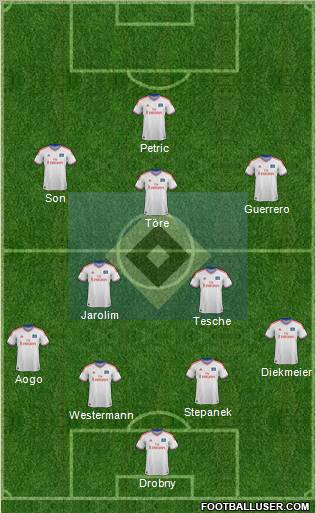 Hamburger SV Formation 2011