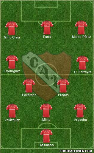 Independiente Formation 2011