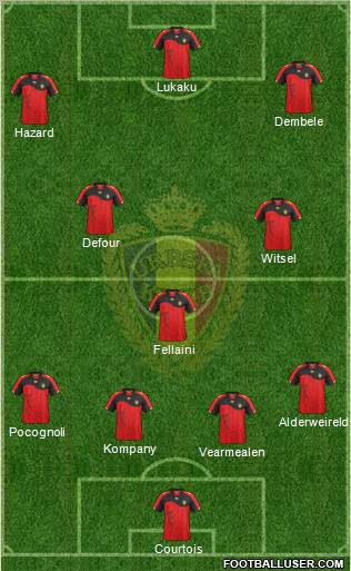 Belgium Formation 2011