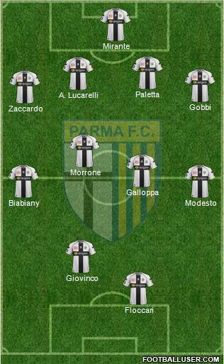 Parma Formation 2011