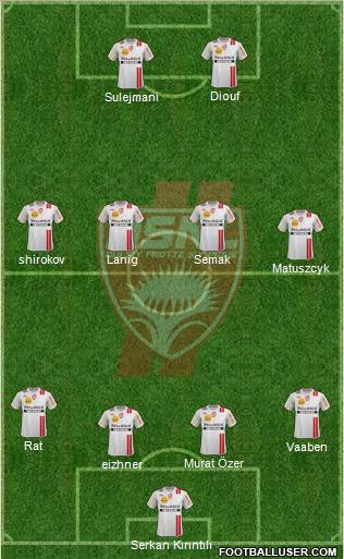 A.S. Nancy Lorraine Formation 2011