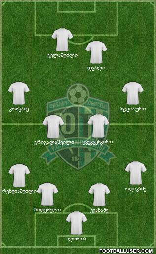 Dinamo Tbilisi Formation 2011