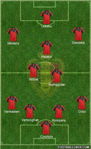 Belgium Formation 2011