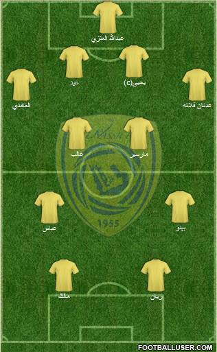 Al-Nassr (KSA) Formation 2011