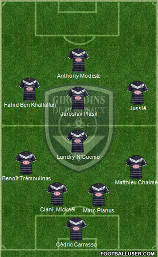 FC Girondins de Bordeaux Formation 2011