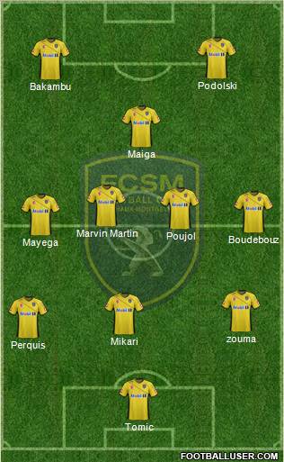 FC Sochaux-Montbéliard Formation 2011