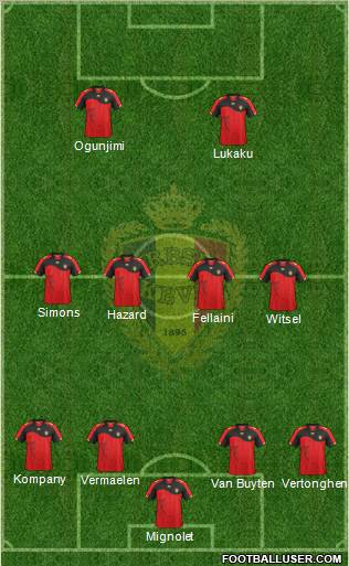 Belgium Formation 2011