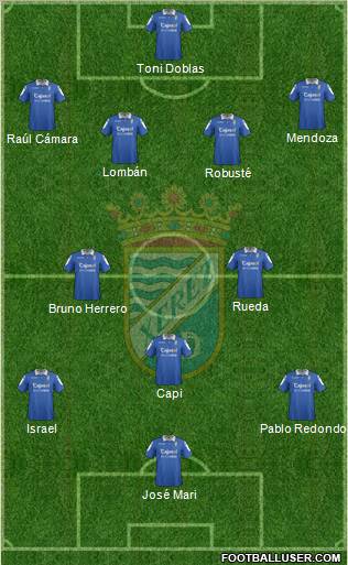 Xerez C.D., S.A.D. Formation 2011