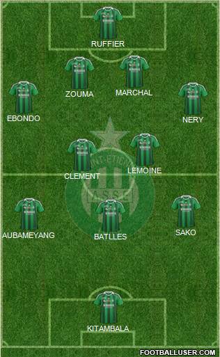 A.S. Saint-Etienne Formation 2011