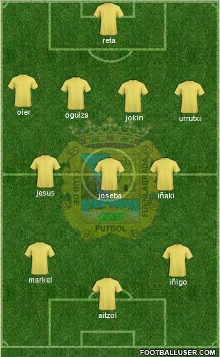 C.F. Fuenlabrada Formation 2011