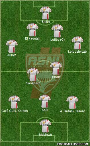 A.S. Nancy Lorraine Formation 2011