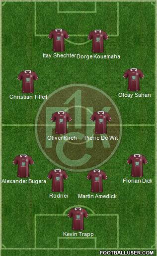 1.FC Kaiserslautern Formation 2011