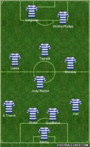 Queens Park Rangers Formation 2011