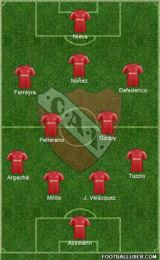 Independiente Formation 2011