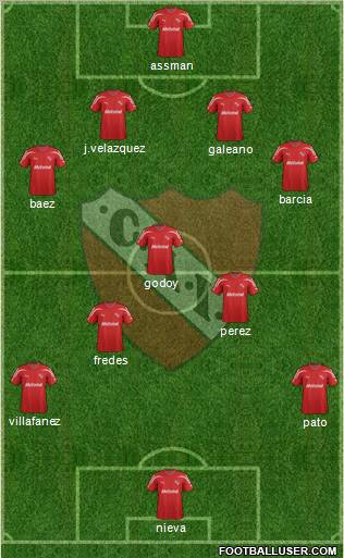 Independiente Formation 2011