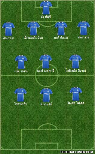 Wigan Athletic Formation 2011